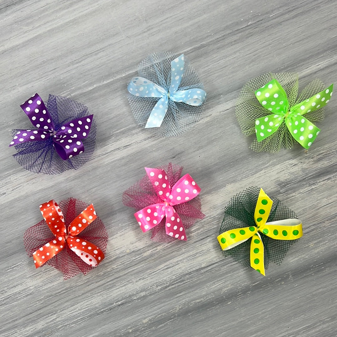 Loli-dots - 50 Medium Size Bows