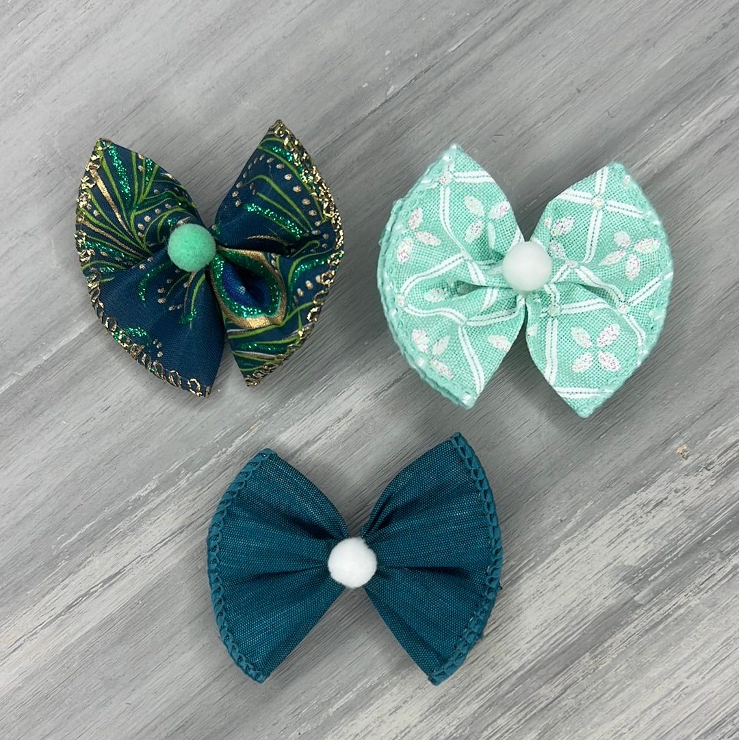 Peacock - Topsy Turvy- 12 Medium Bows