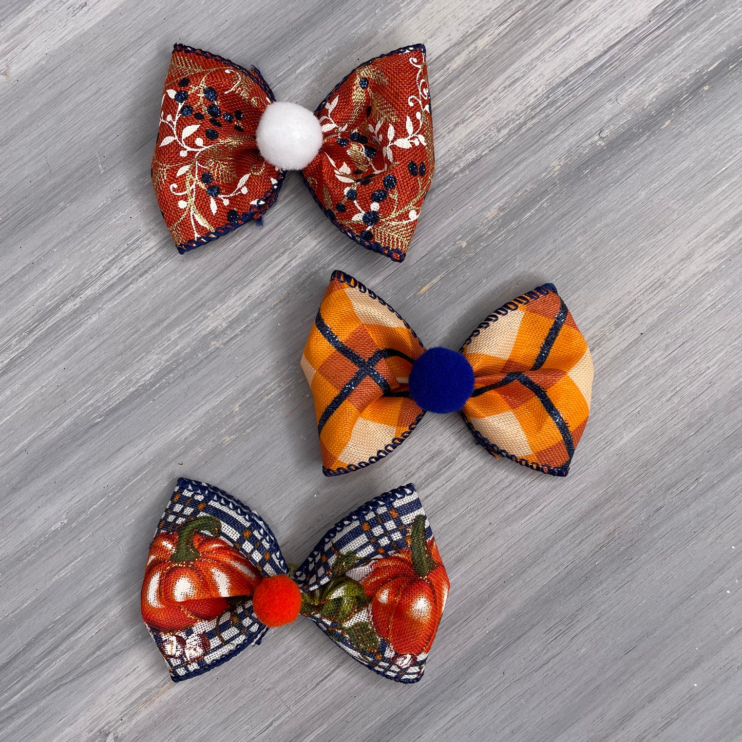 Hello Pumpkin- Over the Top - 8 Large Bows