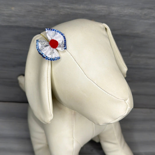 Independence Day- Tiny Topsy Turvy - 24 Tiny Bows