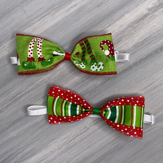 Santa’s Helper - XL Bow Tie - 2 Extra Large Ties