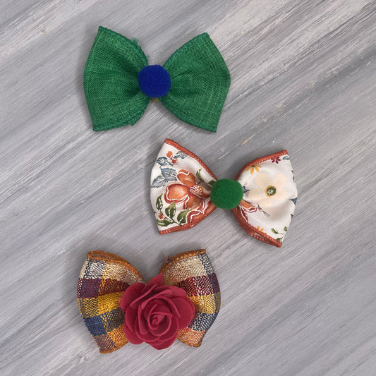 Fall Festive - Over the Top - 8 Large Bows