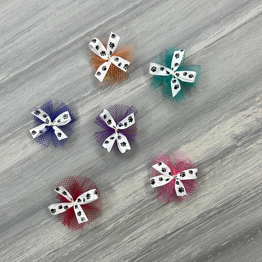 Paw Print Petite Collection - 50 Tiny Bows