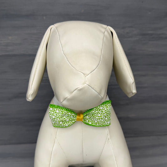 Lemon-Lime - 8 Adjustable Bow Tie Neckwear