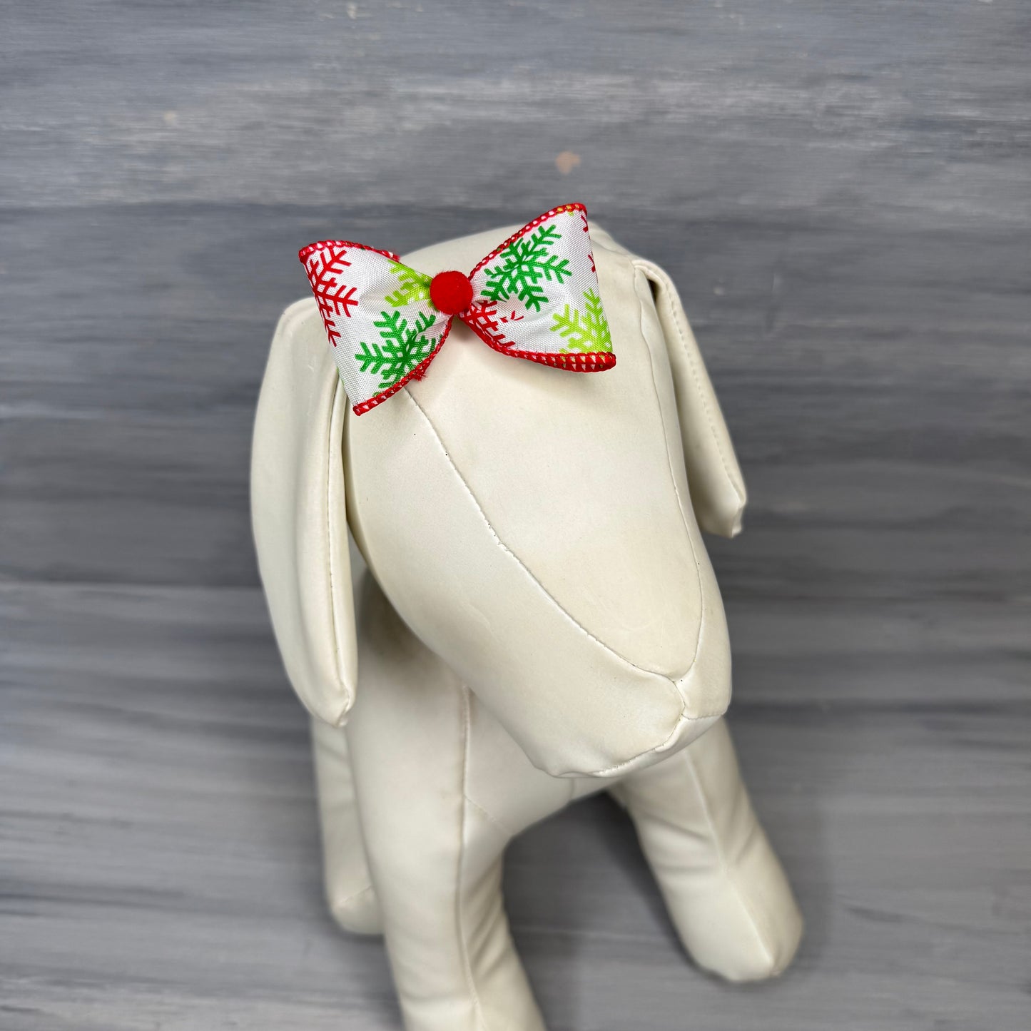 Snowflakes - Classic - 8 Medium Bows