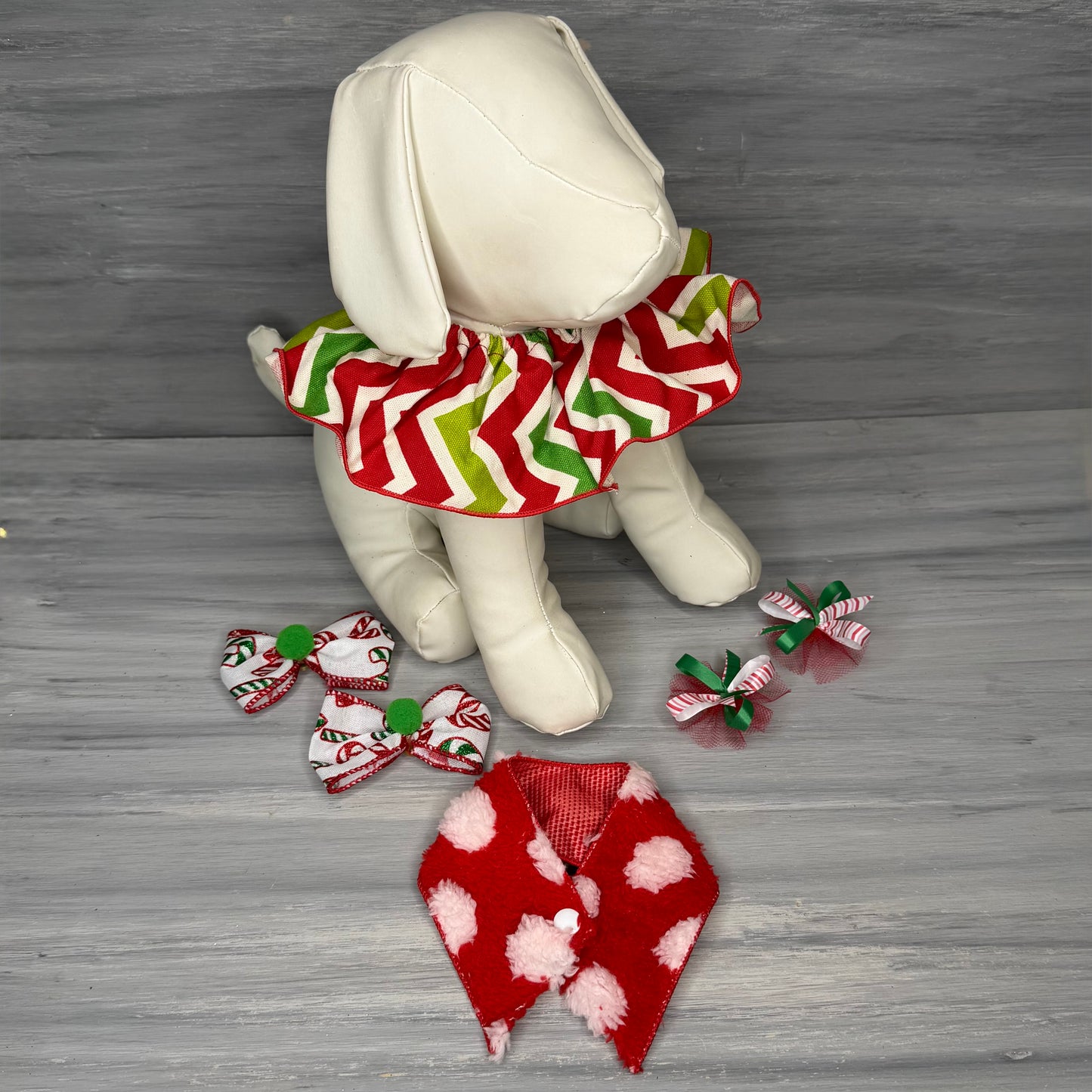 Candy Cane Lane - Medium - 6 Piece Assortment