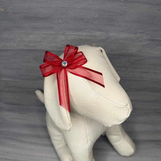Christmas - Lacy Sunday Best - 12 Medium Bows