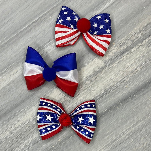 All American Dog - Over The Top - 12 Large Bows