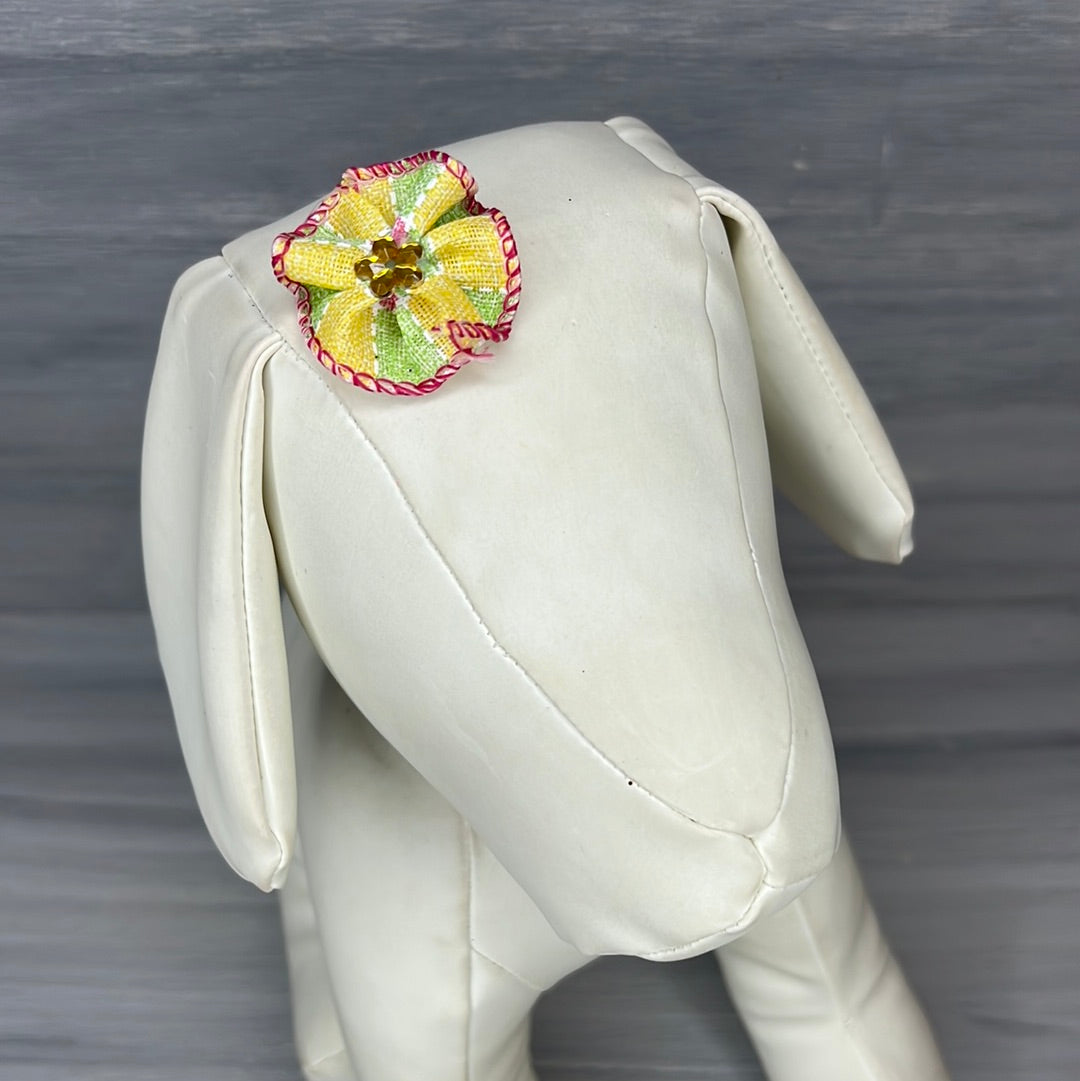 Spring Flowers - Tiny Tedi Bows - 24 Tiny Bows