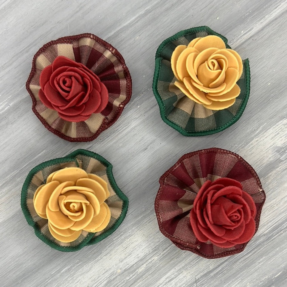Harvest - Tedi Bows - 12 Medium Bows