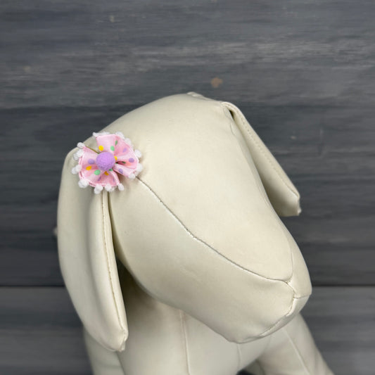 Pop of Spring - Tiny Topsy Turvy - 24 Tiny Bows