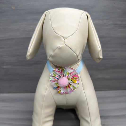 Pastel Easter - 9 Ruffled Pom Neckwear