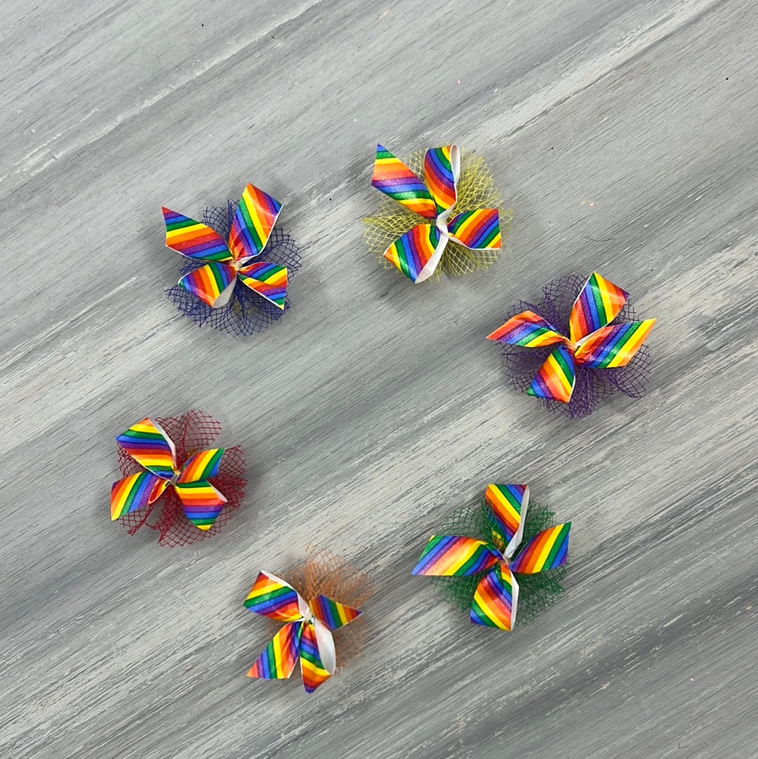 Rainbow Petite Collection - 50 Tiny Bows