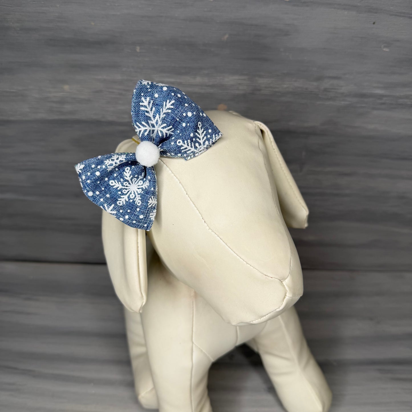 Frosted Snow - Over the Top - 8 Large Bows