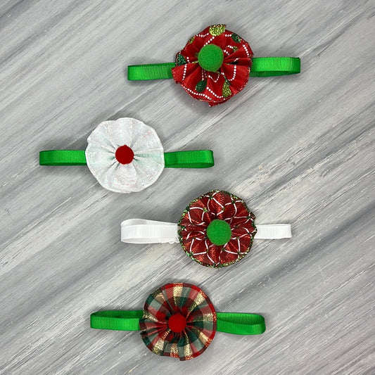 Tinsel Town - 9 Ruffled Pom Neckwear