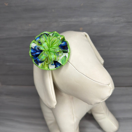 Berry Blue - Tedi Bows - 12 Medium Bows