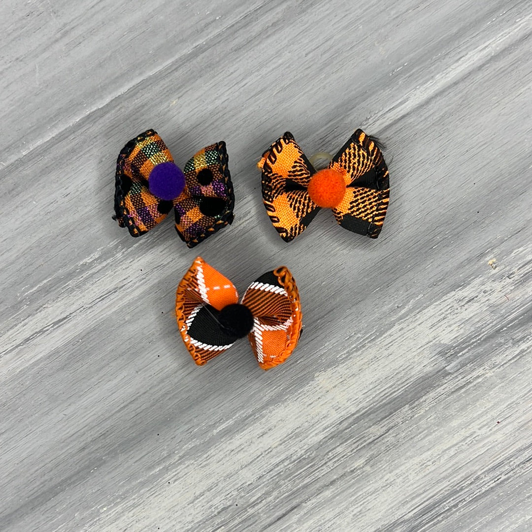 Funky Halloween - Tiny Topsy Turvy - 24 Tiny Bows