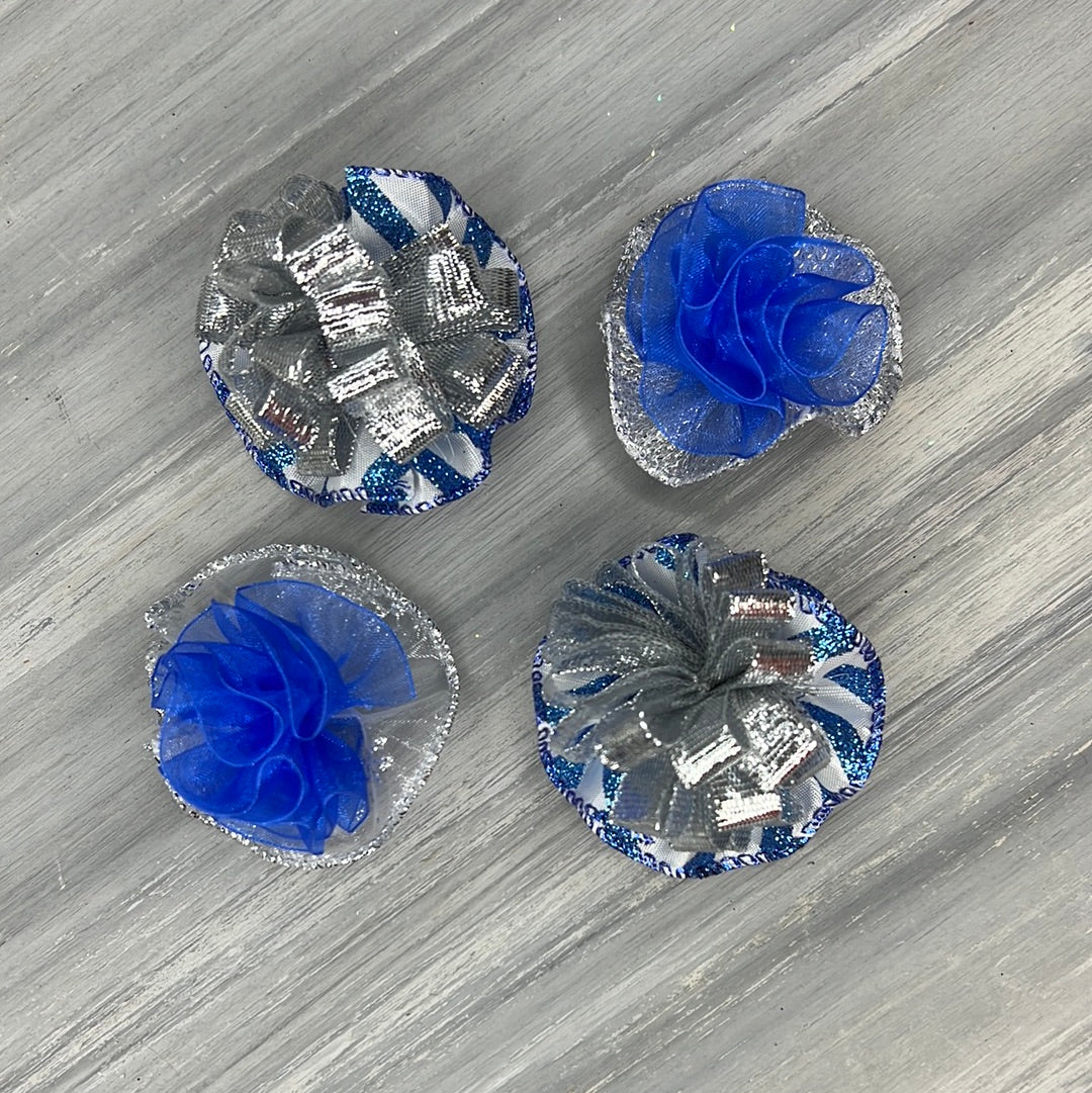 Midnight Blue - Tedi Bows - 12 Medium Bows