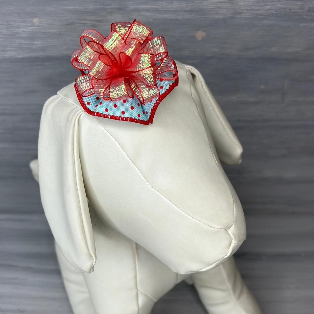 Naughty or Nice - Tedi Bows - 12 Medium Bows