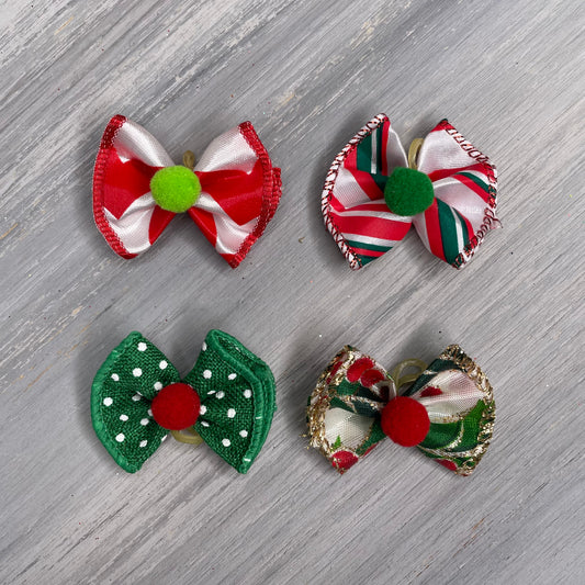 Deck the Halls - Tiny Topsy Turvy - 24 Tiny Bows