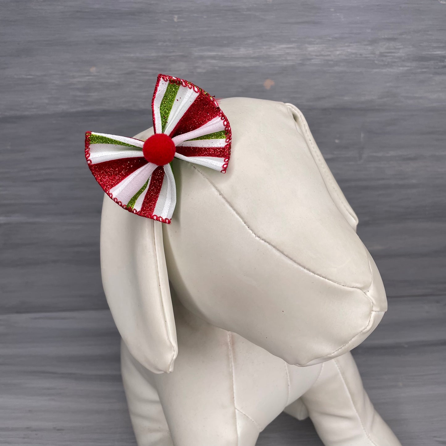 Candy Cane - Topsy Turvy - 12 Medium Bows