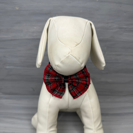 Buffalo Plaid - Jumbo Bow Tie - 3 Large Neckties