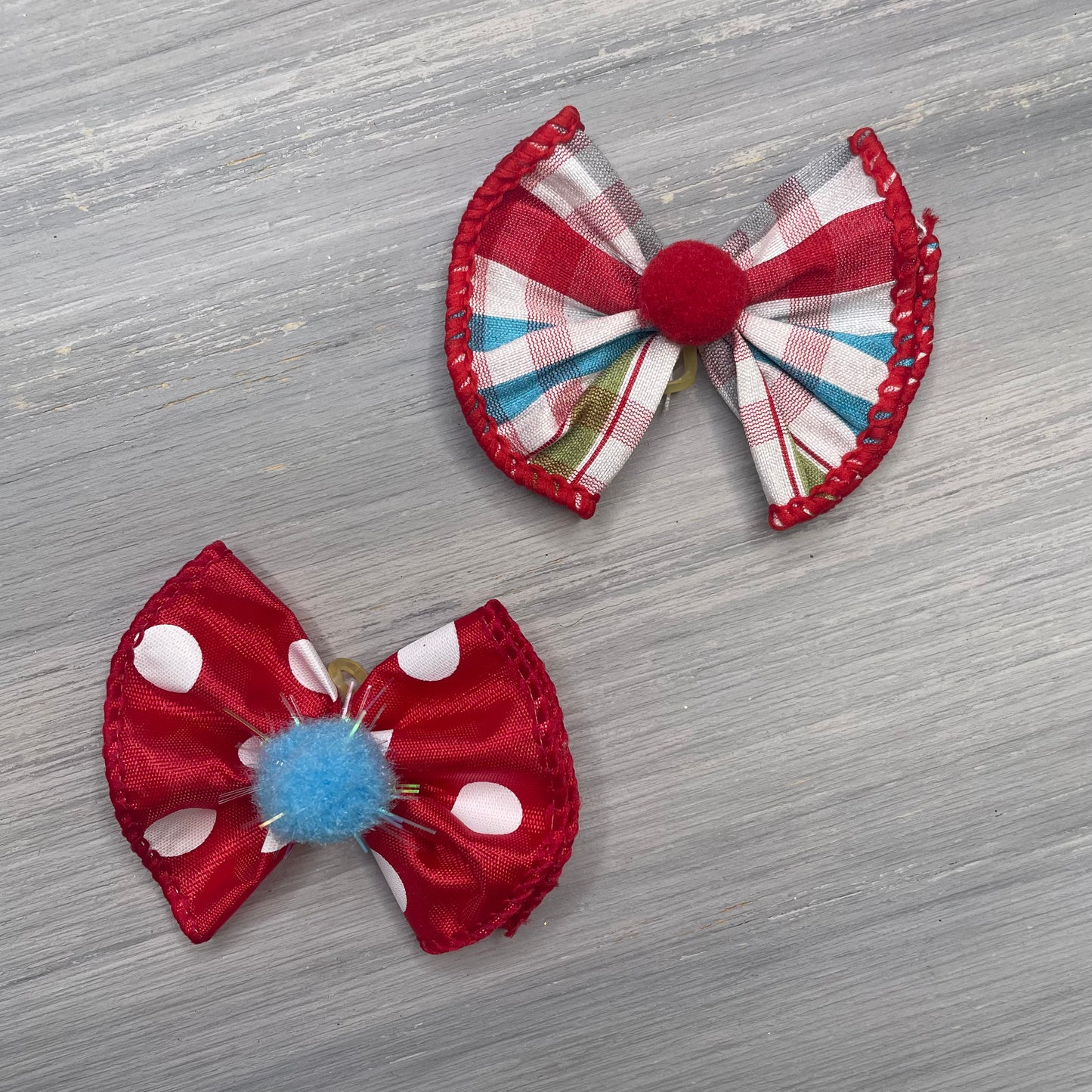 Stripe - A - Dot - Topsy Turvy - 8 Medium Bows