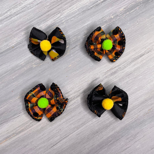 Spooky Candy - Tiny Topsy Turvy - 24 Tiny Bows