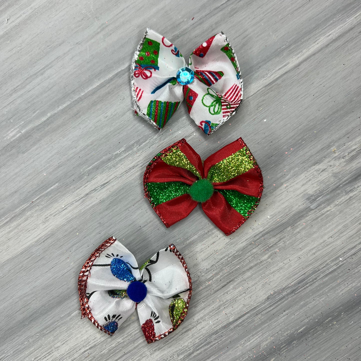 Oh Christmas Tree - Topsy Turvy - 6 Medium Bows