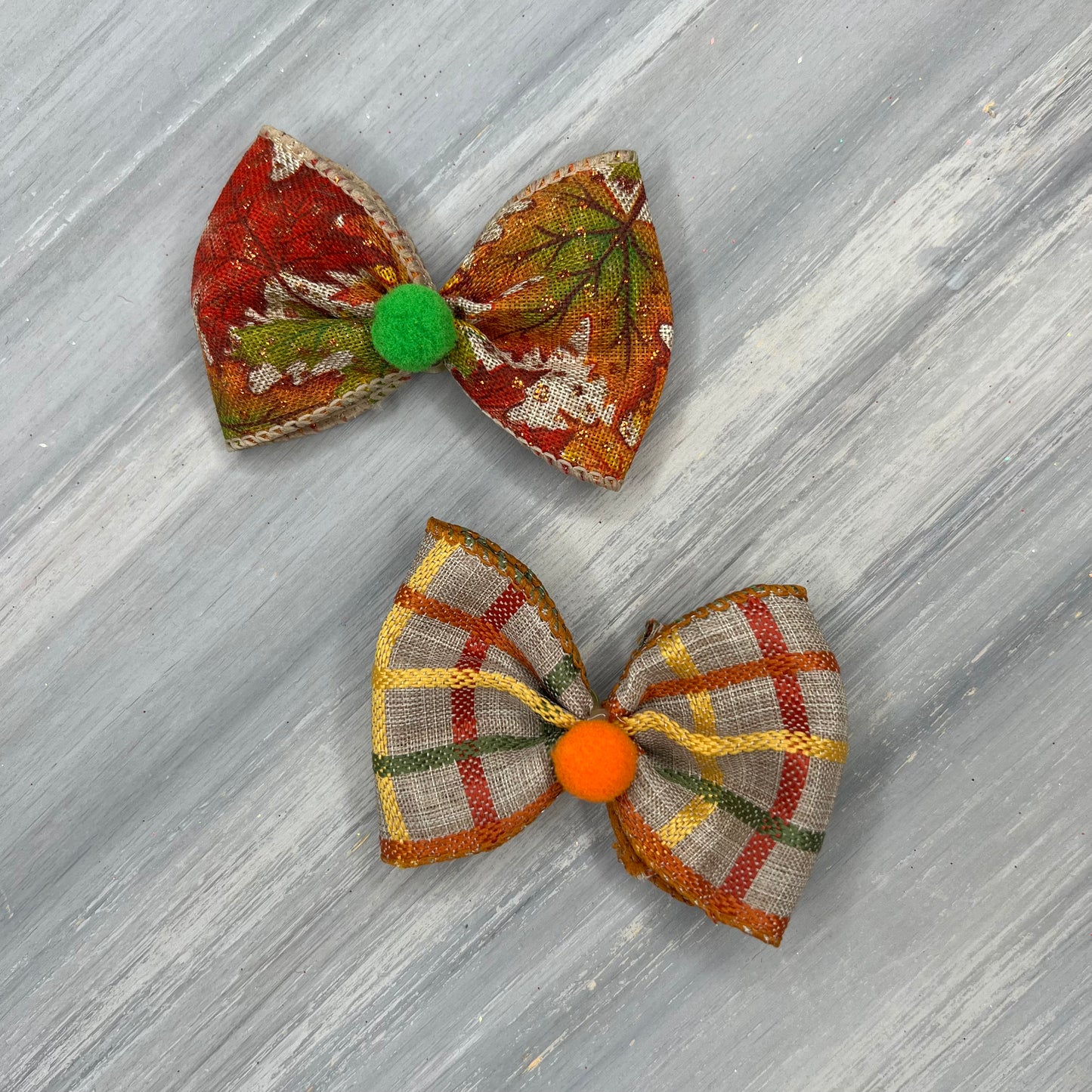 Falling Leaves - Over the Top - 8 Large Bows