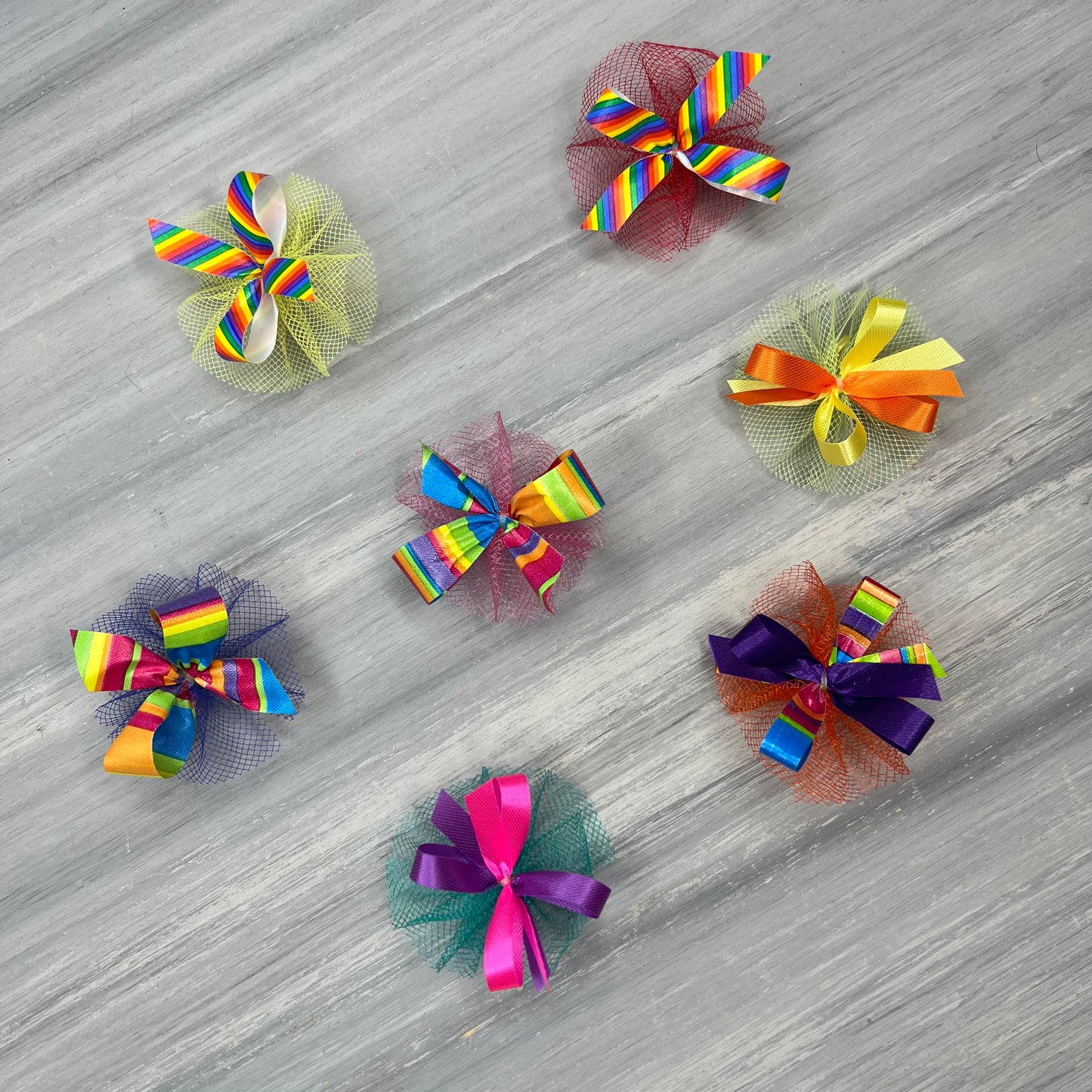 Rainbow Collection - 30 Medium Bows