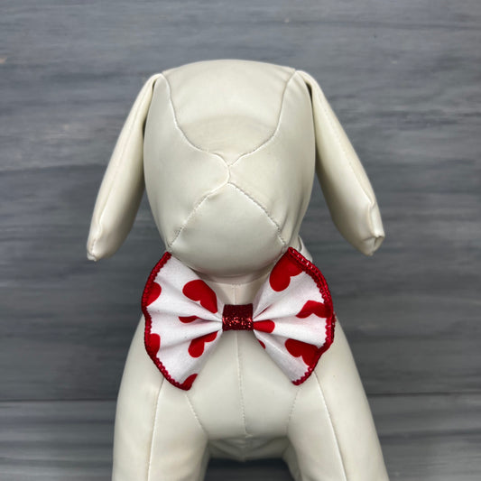 Candy Hearts - Jumbo Bow Tie - 3 Large Neckties