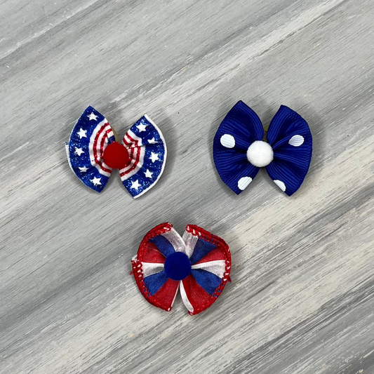 Freedom -Tiny Topsy Turvy - 24 Tiny Bows