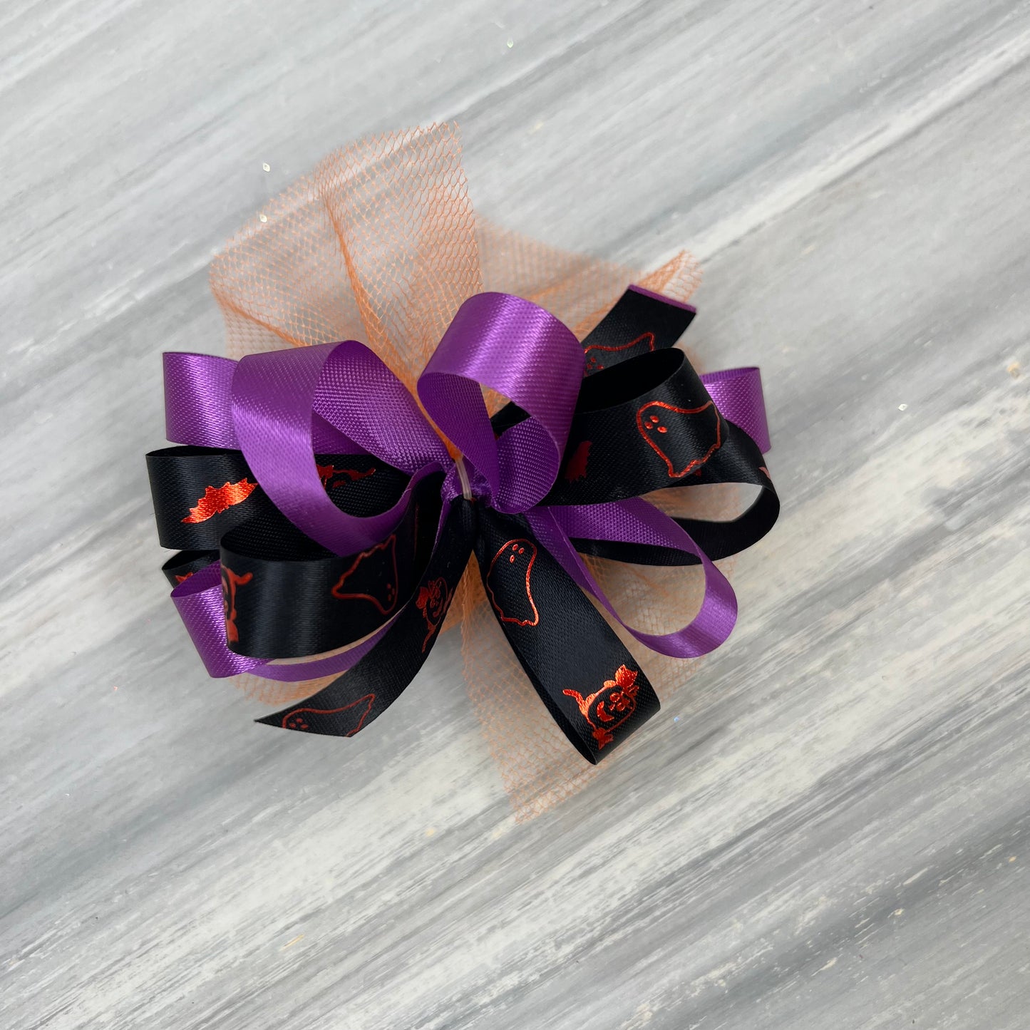 Halloween Collar Bows - 8 Extra Large Bows