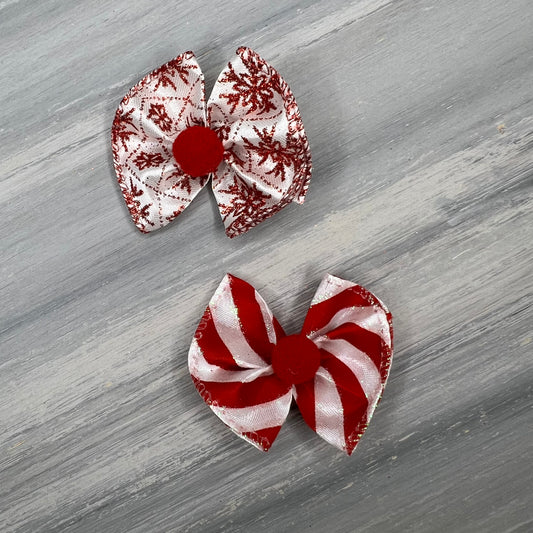 Snow Days - Topsy Turvy - 12 Medium Bows