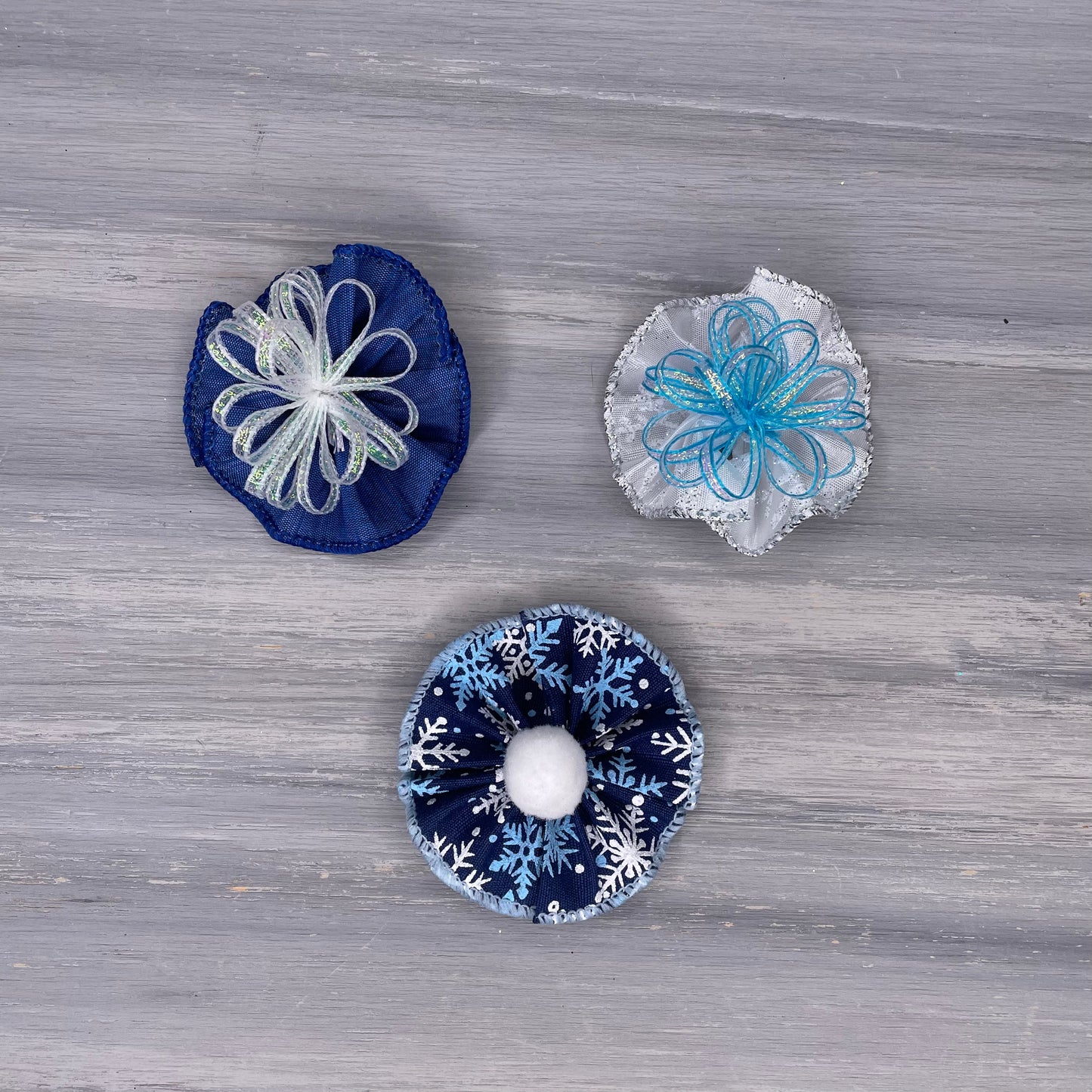 Glacier - Tedi Bows - 12 Medium Bows