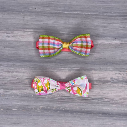 Easter Eggs - 8 Adjustable Bow Tie Neckwear