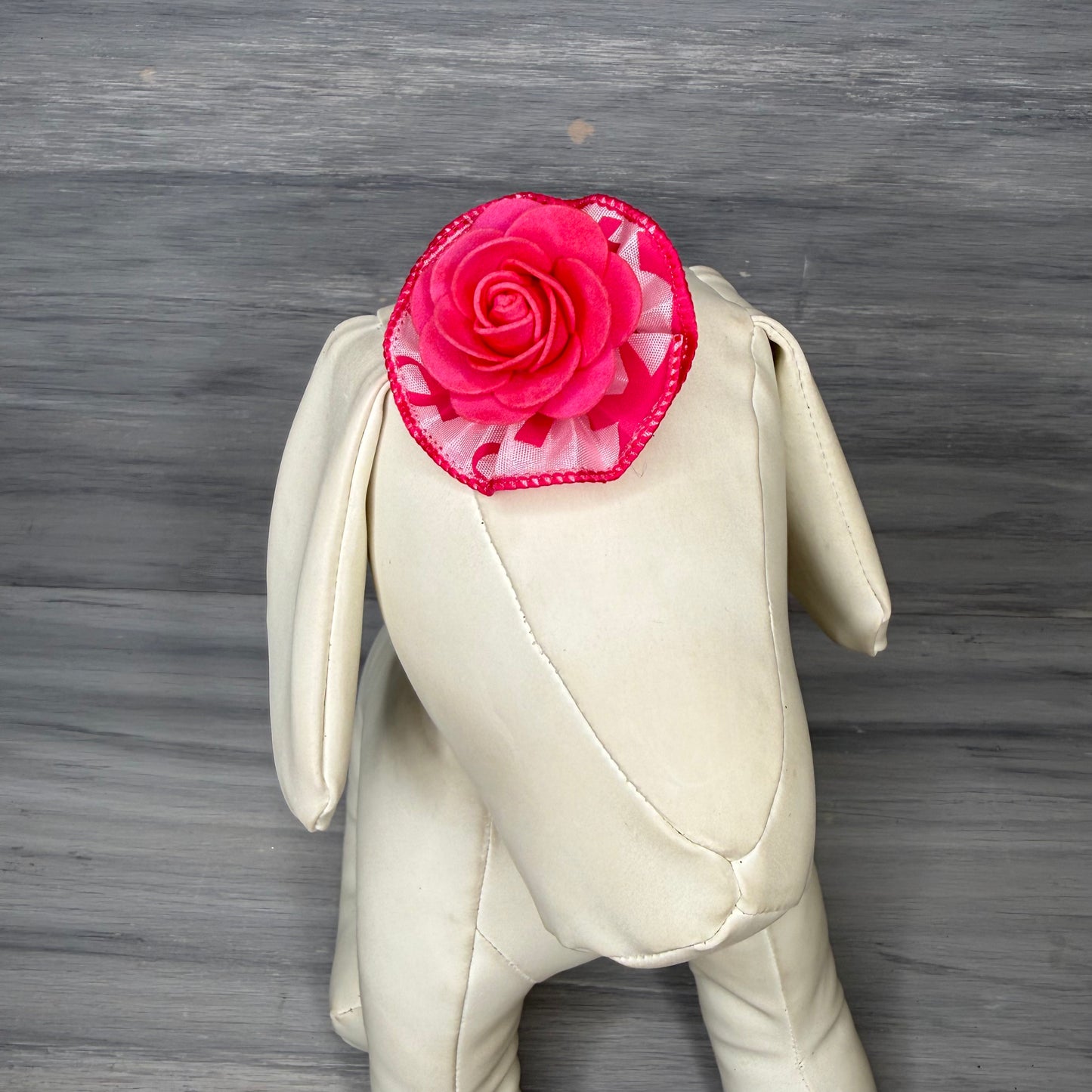 Think Pink - Tedi Bows - 12 Medium Bows