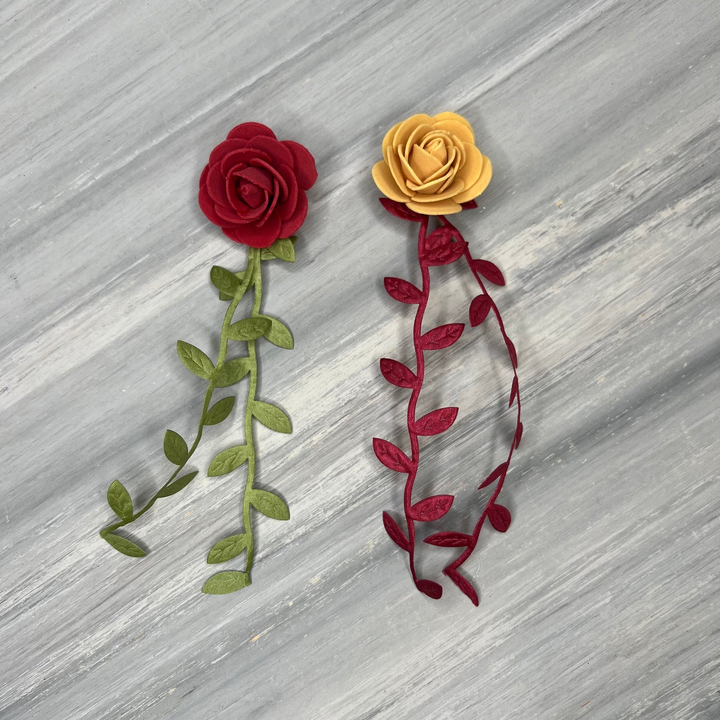 Falling Fascinators - 4 Flower Fascinators