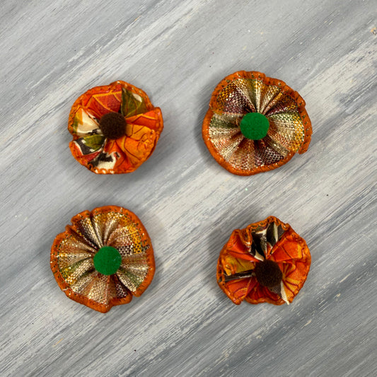 Fall Plaid - Tiny Tedi - 24 Tiny Bows