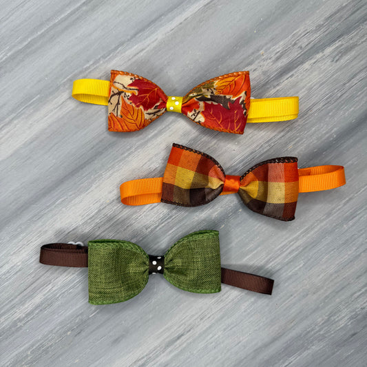 Leafy Luxe - 8 Adjustable Bow Tie Neckwear