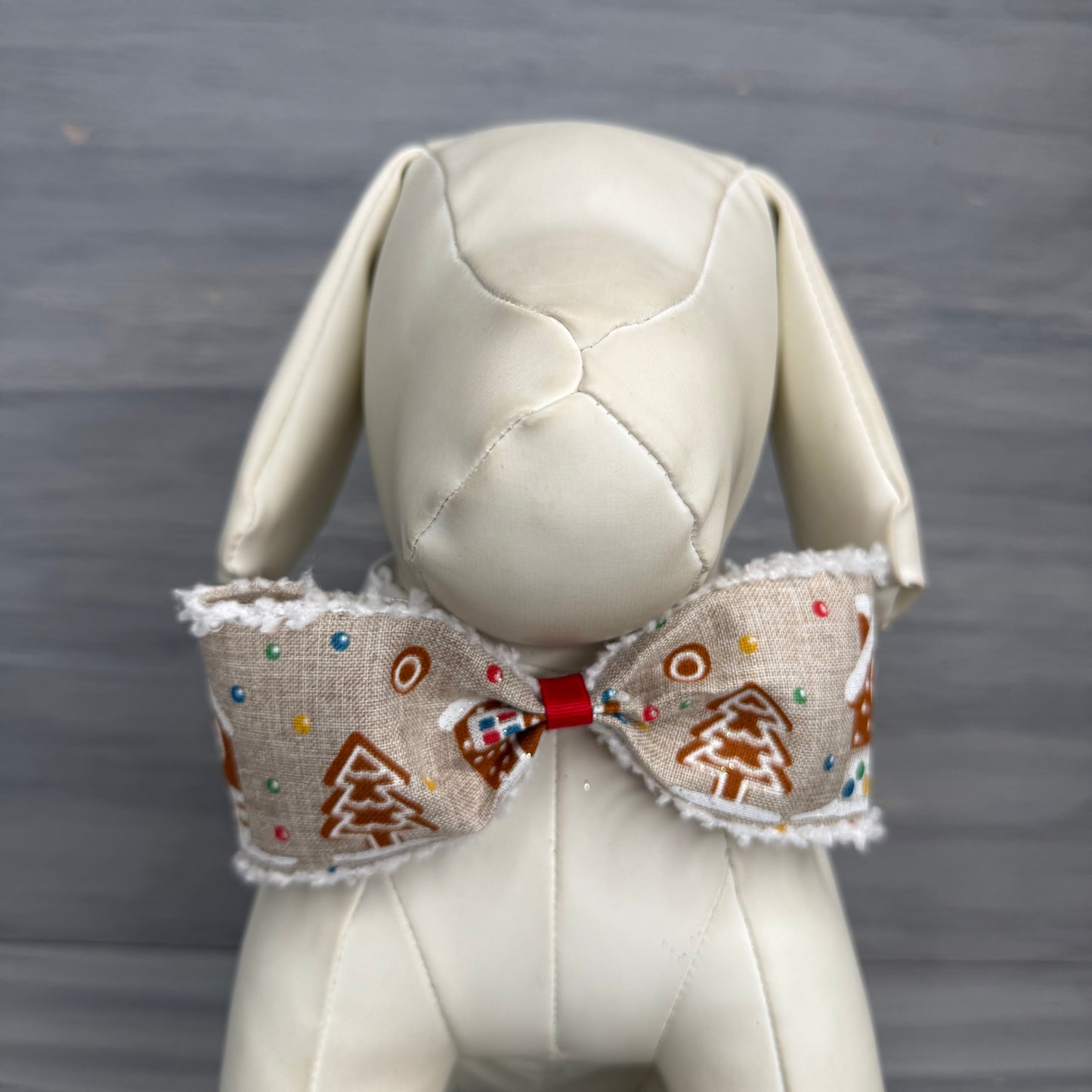 Gingerbread Lane - XL Bow Tie - 2 Extra Large Ties