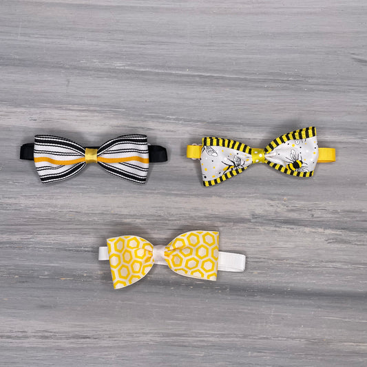 Busy Bees - 8 Adjustable Bow Tie Neckwear