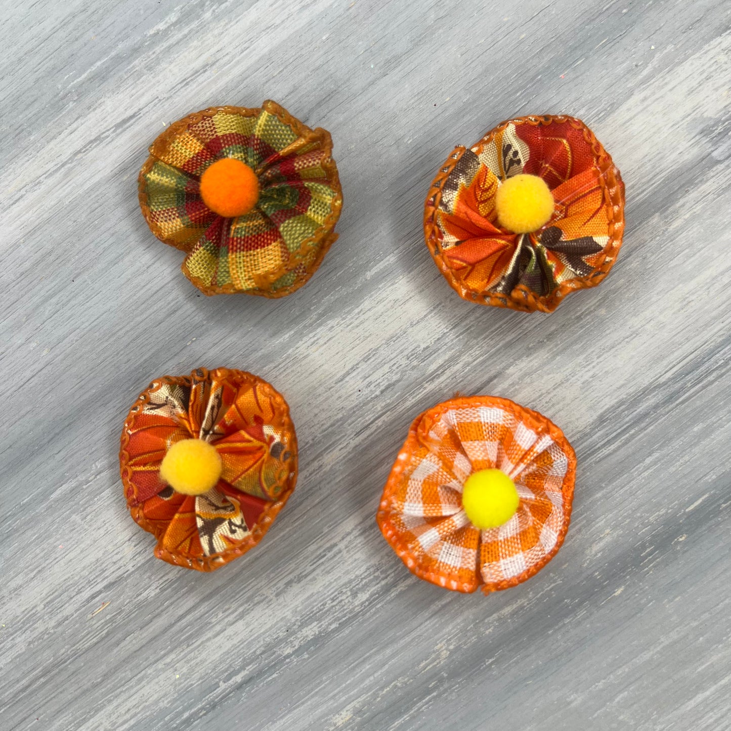 Falling Leaves - Tiny Tedi - 24 Tiny Bows