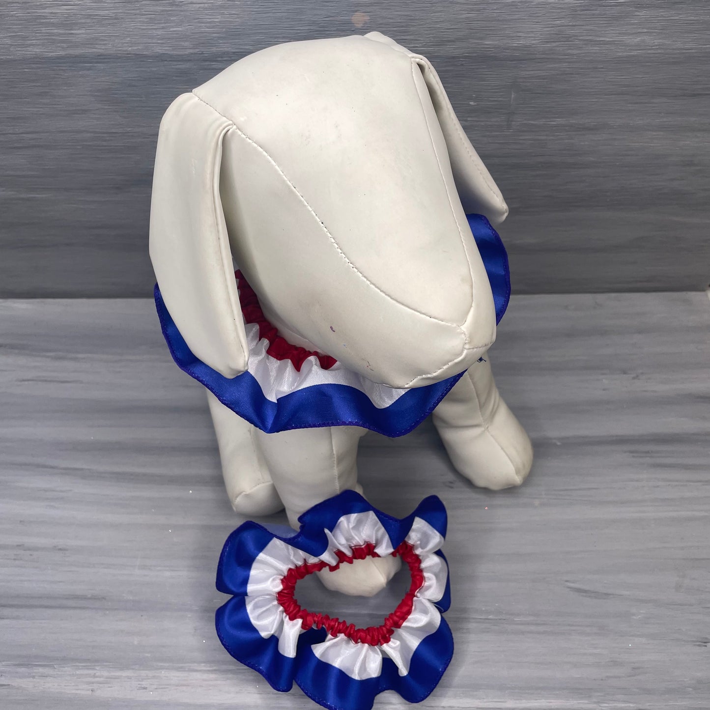 Red, White and Blue - 3 Fancy Frills - Small