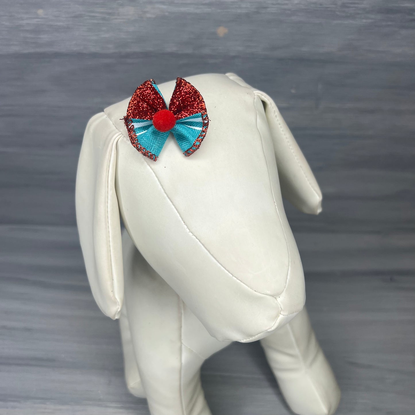 Vintage Christmas - Tiny Topsy Turvy - 24 Tiny Bows