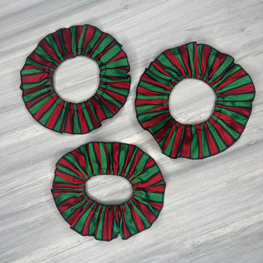 Christmas Stripes - 3 Fancy Frills - Small