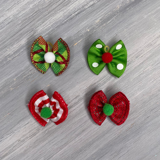 Sparkle Sleigh - Tiny Topsy Turvy - 24 Tiny Bows