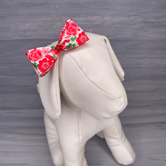 Rosy Twirl - Classic - 8 Medium Bows