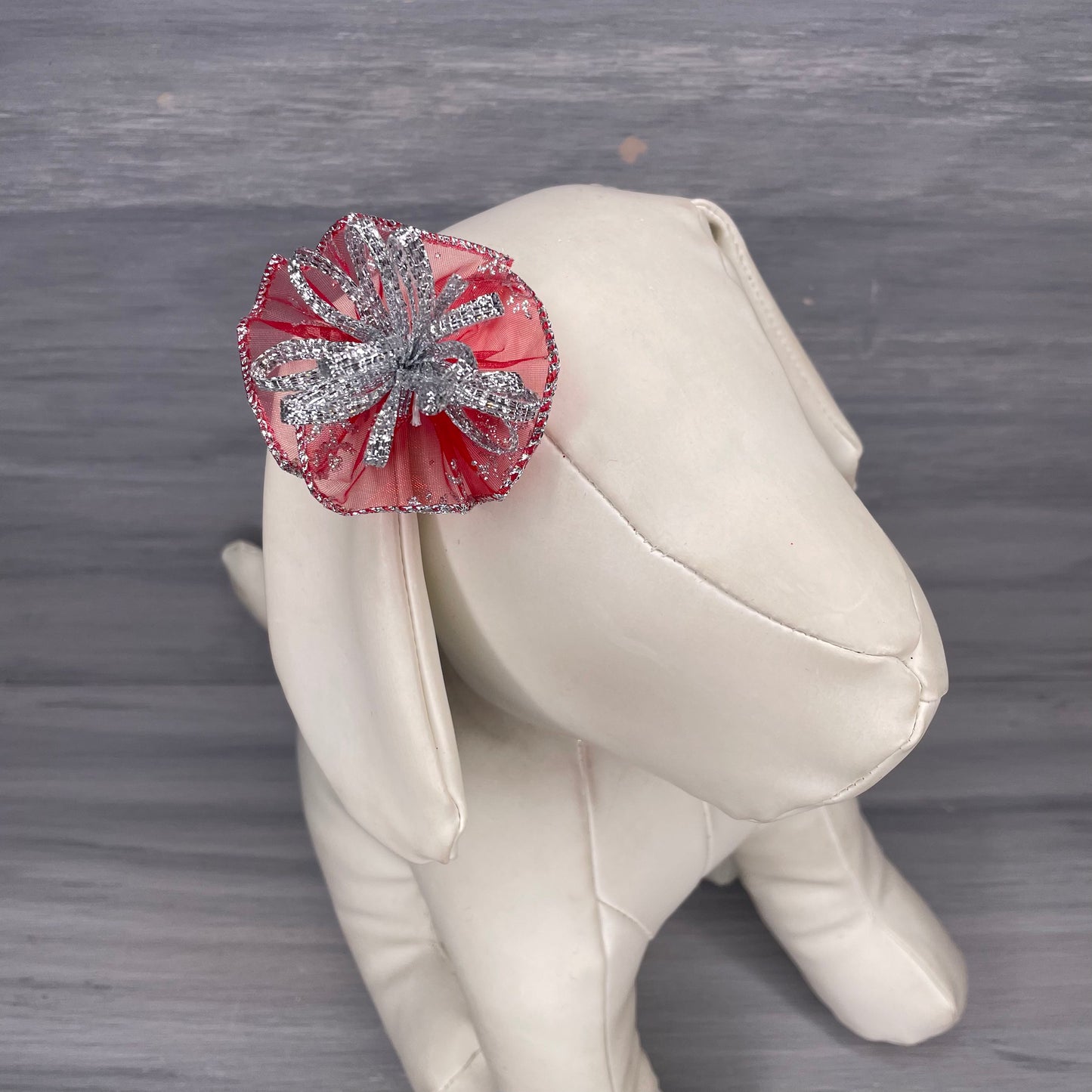 Tinsel Twinkle- Tedi Bows - 12 Medium Bows